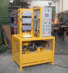 Fabricamos prensas hidráulicas de laboratorio